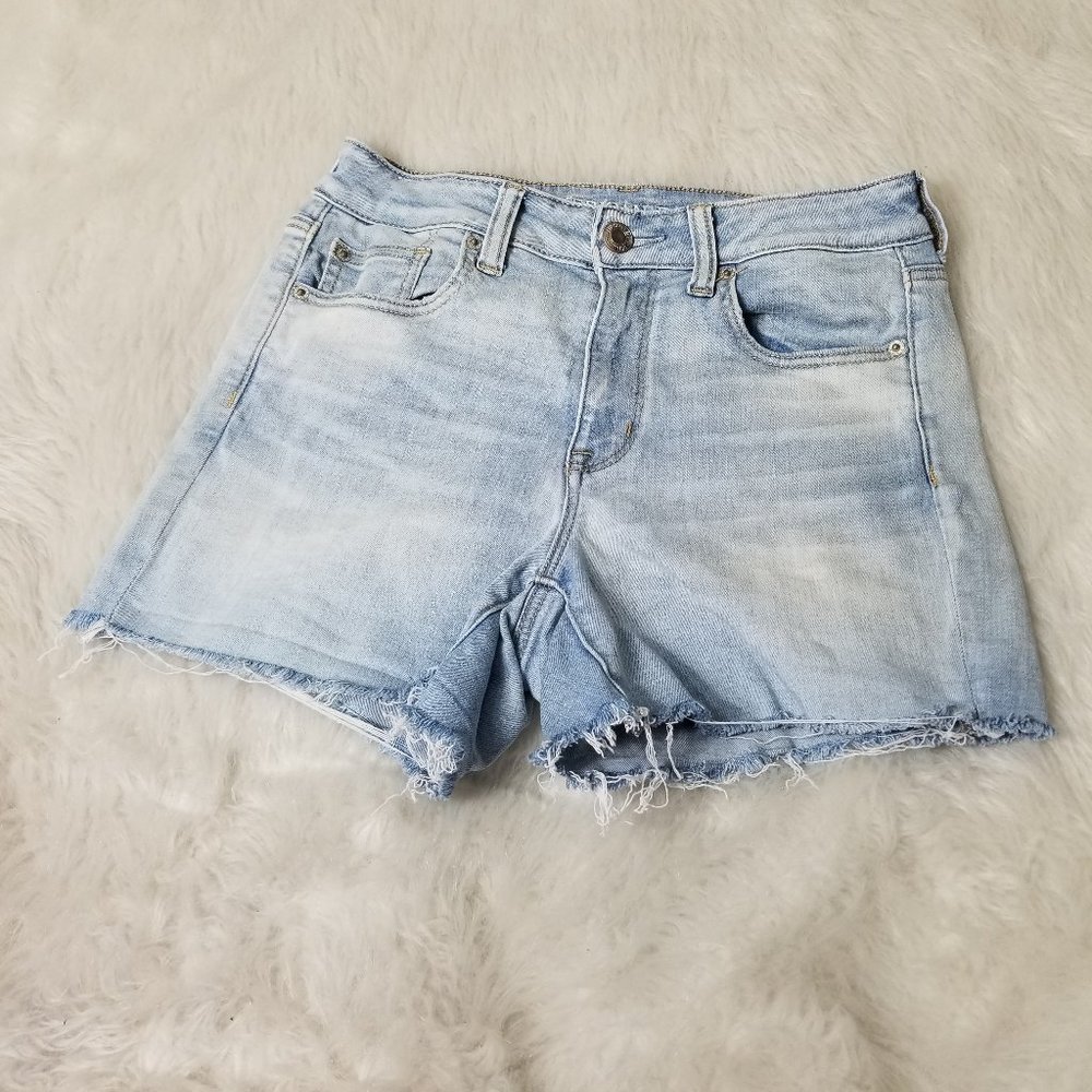 American Eagle Hi-Rise Stretch Denim Jean Shortie
